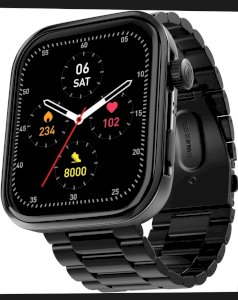 Get 500 worth Amazon gift or Dominos pizza on purchasingNoise Newly Launched ColorFit Pro 5 Max 1.96" AMOLED Display Smart Watch, BT Calling, Post Training Workout Analysis, VO2 Max, Rapid Health, 5X Faster Data Transfer - Elite Black 