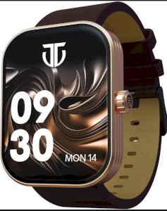 Get 500 worth Amazon gift or Dominos pizza on purchasing Titan Mirage Premium Fashion Smartwatch|1.96" AMOLED Display with AOD|800 NITS Brightness|410 * 502 Pixel Resolution|Functional Crown|SingleSync BT Calling|IP68 (Leather Strap + Extra Silicone Strap)