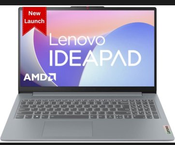 Get 1 year free internet or 1 year Netflix on purchasing Lenovo Ideapad Slim 3 Ryzen 5 7520U 15.6" (39.6Cm) FHD Thin and Light Laptop (16Gb/512GB SSD/Win 11/Office 2021/Backlit Keyboard/Alexa Built-in/3 Month Game Pass/Arctic Grey/1.62Kg), 82XQ008VIN