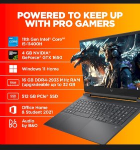 Great deal get 1 year mobile  recharge and upto 10000 cashback (cost should be above 50000) on purchasing HP Victus Gaming Laptop 11th Gen Intel Core i5-11400H16.1 inch(40.9 cm) FHD IPS Gaming Laptop(16GB RAM/512GB SSD/NVIDIA GeForce GTX 1650 graphics/144Hz/Backlit KB/Win 11/MSO/B&O/Alexa),16-d0311TX