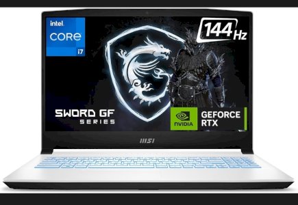 Great deal get 1 year mobile  recharge and upto 10000 cashback (cost should be above 50000) on purchasing MSI Sword 15 A12VF, Intel 12th Gen. i7-12650H, 40CM FHD 144Hz Gaming Laptop (8GBx2/1TB NVMe SSD/Windows 11 Home/Nvidia GeForce RTX4060, 8GB GDDR6/White/2.25Kg), A12VF-401IN