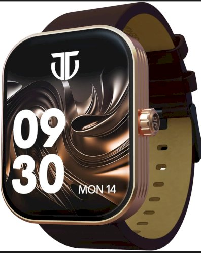 Get 500 worth Amazon gift or Dominos pizza on purchasing Titan Mirage Premium Fashion Smartwatch|1.96" AMOLED Display with AOD|800 NITS Brightness|410 * 502 Pixel Resolution|Functional Crown|SingleSync BT Calling|IP68 (Leather Strap + Extra Silicone Strap)