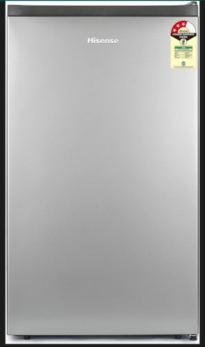 Great deal get 500 Amazon gift Or pizza by Domino's on purchasing Hisense 94 L 3 Star Direct-Cool Single Door Mini Refrigerator (RR94D4SSN, Silver, 2023 Model)