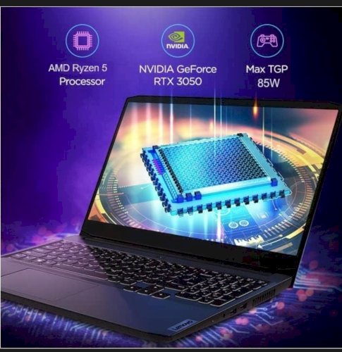 Get 1 year free internet or 1 year Netflix on purchasing Lenovo IdeaPad Gaming 3 AMD Ryzen 7 6800H 15.6" (39.62cm) FHD IPS 120Hz Gaming Laptop (8GB/512GB SSD/Win11/Office/NVIDIA RTX 3050 4GB/RGB Keyboard/Alexa/3 Month Game Pass/Onyx Grey/2.32Kg), 82SB00V5IN