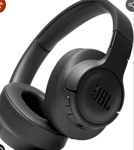 Great deal get 500 worth Amazon gift card Or pizza by Domino's on purchasing (cost more than 5000) JBL Tune 760NC, Wireless Over Ear Active Noise Cancellation Headphones with Mic, up to 50 Hours Playtime, Pure Bass, Dual Pairing, AUX & Voice Assistant Support for Mobile Phones (Black)